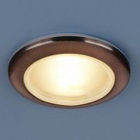 Светильник встраиваемый Elektrostandard 1080 MR16 RAB IP44 Медь картинка 